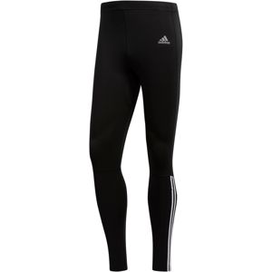 ADIDAS PERFORMANCE Športové nohavice 'Run'  čierna / biela