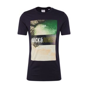 JACK & JONES Tričko 'COFRIDAY'  čierna / zmiešané farby