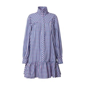 Custommade Košeľové šaty 'Elorie'  modrá / svetlofialová