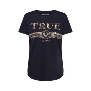 True Religion Top 'CREW TSHIRT SEQUIN'  čierna