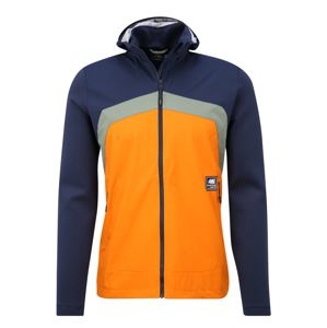 Maloja Športová bunda  tmavomodrá / oranžová