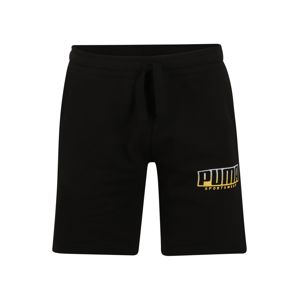 PUMA Shorts  'ATHLETICS'  zlatá / čierna