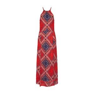 Superdry Šaty 'BOHO MAXI DRESS'  karmínovo červená