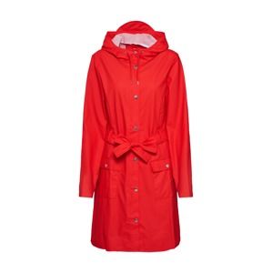 RAINS Prechodný kabát  červené
