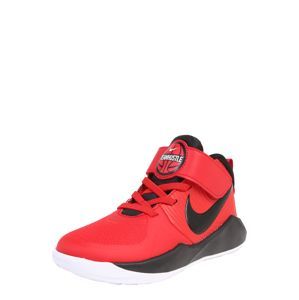 Nike Sportswear Tenisky 'Team Hustle'  červená / čierna