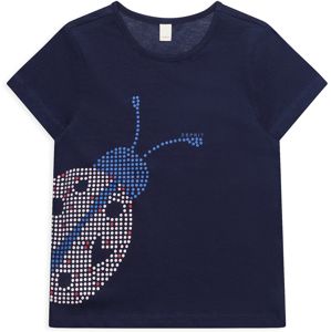 ESPRIT T-Shirt  modré / biela / červené / nebesky modrá