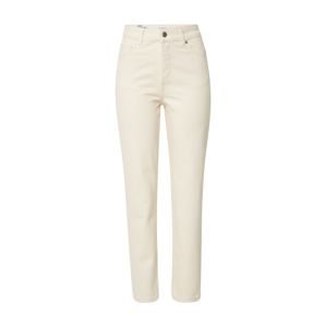 SELECTED FEMME Jeans 'SLFLOU HW SLIM TAPERED JADE WHITE JEAN W'  biela denim