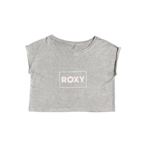 ROXY Funkčné tričko 'EMPTY STRTS TEE J TEES'  biela / svetlosivá