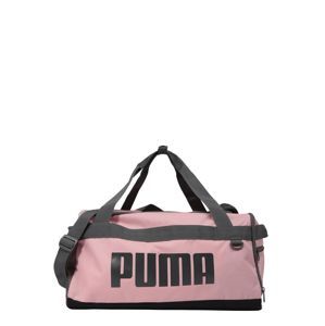 PUMA Športová taška 'Challenger Duffel'  ružová / čierna