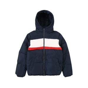 REVIEW FOR TEENS Zimná bunda  červené / biela / námornícka modrá