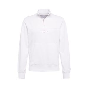 Calvin Klein Jeans Sweatshirt  biela / čierna