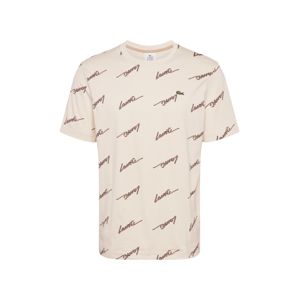 Lacoste LIVE Shirt  hnedé / krémová