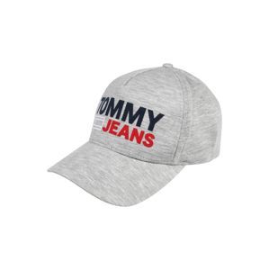 Tommy Jeans Čiapka 'TJU FLOCK CAP'  svetlosivá