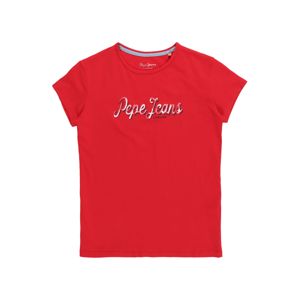 Pepe Jeans T-Shirt 'CLEMENCE'  červené