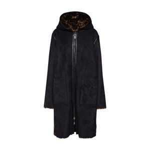 BLONDE No. 8 Prechodný kabát 'EMMA'  béžová / čierna