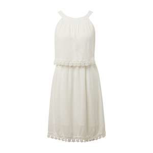 TOM TAILOR DENIM Letné šaty 'mini dress crochet lace'  biela