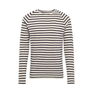 Nudie Jeans Co Shirt 'Otto Stripes'  nebielený / čierna