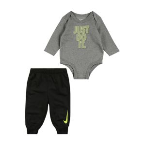 Nike Sportswear Set 'JUST DO IT LS BODYSUIT W/ PANT'  čierna