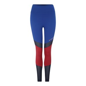Tommy Sport Športové nohavice 'BLOCKED LEGGING FULL'  kráľovská modrá / červené / čierna
