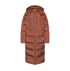 GLAMOROUS Zimný kabát  hnedé