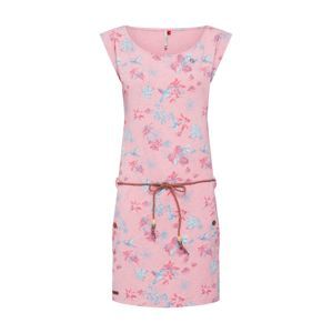 Ragwear Letné šaty 'Tag Flowers'  zmiešané farby / ružová