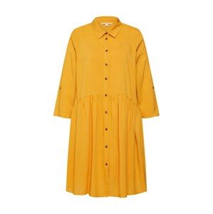 TOM TAILOR DENIM Košeľové šaty  žlté