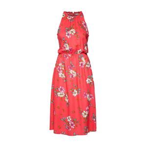 JACQUELINE De YONG Letné šaty 'JDYTRICK TREATS S/L DRESS'  ružová / červené
