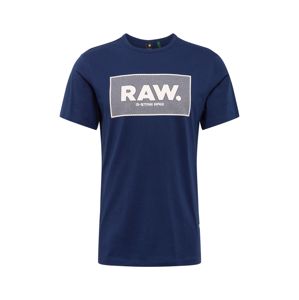 G-Star RAW Shirt 'Boxed'  tmavomodrá