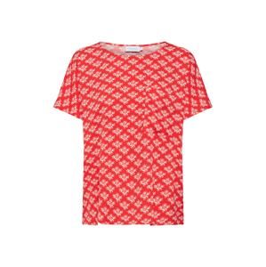 Calvin Klein Tričko 'PRT RAGLAN TOP SS'  červené