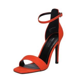 NEW LOOK Remienkové sandále 'ROCKET'  červené
