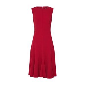 Calvin Klein Kokteilové šaty 'FIT AND FLARE DRESS NS'  červené