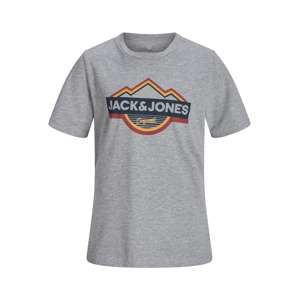Jack & Jones Junior Tričko  svetlosivá / sivá melírovaná / zmiešané farby