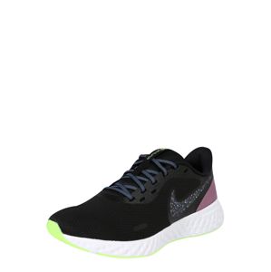 NIKE Športová obuv 'Revolution 5'  čierna / fialová