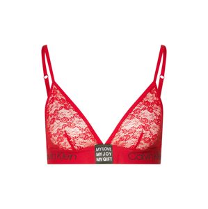 Calvin Klein Underwear Podprsenka 'UNLINED TRIANGLE'  červené