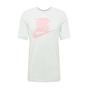 Nike Sportswear Tričko 'M NSW TEE SZNL STMT 11'  tyrkysová / ružová