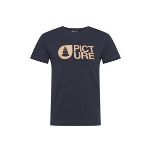 Picture Organic Clothing Funkčné tričko 'BASEMENT CORK TEE'  čierna