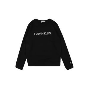 Calvin Klein Jeans Mikina 'INSTITUTIONAL SWEATS'  čierna