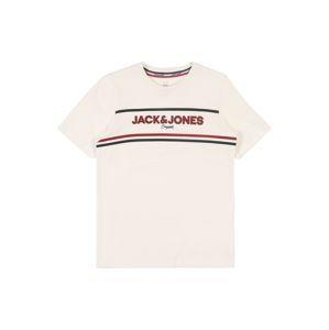 Jack & Jones Junior Tričko 'NEWSHAKEDOWN'  modré / červené / biela