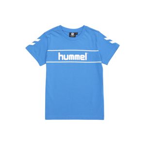 Hummel Funkčné tričko  modrá / biela