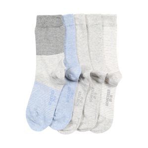 SCHIESSER Ponožky  svetlomodrá / sivá