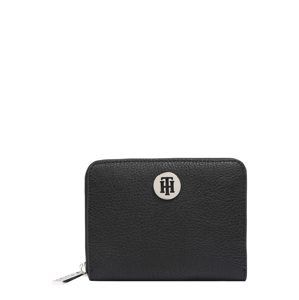 TOMMY HILFIGER Peňaženka 'TH Core Compact ZA Wallet'  čierna