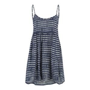 ROXY Letné šaty 'Retrogold'  modré / biela