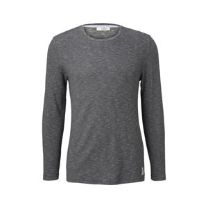 TOM TAILOR T-Shirt  sivá melírovaná