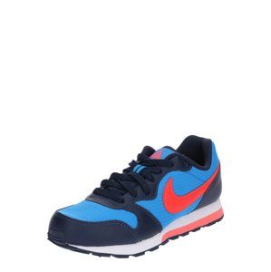 Nike Sportswear Tenisky 'MD Runner 2'  modré / tmavomodrá / svetločervená