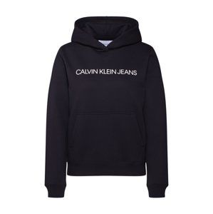 Calvin Klein Jeans Mikina 'INSTITUTIONAL'  čierna