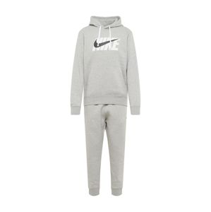 Nike Sportswear Joggingová súprava  biela / sivá / čierna