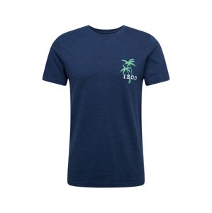 IZOD T-Shirt  'SLUB PALM TREE'  zmiešané farby / námornícka modrá