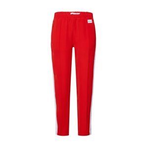 Calvin Klein Jeans Nohavice 'DRAPEY TRACK PANT'  červené
