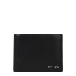 Calvin Klein Peňaženka 'Exec 5cc + Coin'  čierna