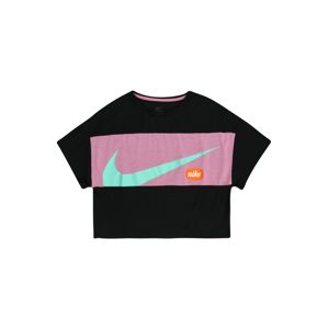 Nike Sportswear Tričko  ružová / čierna